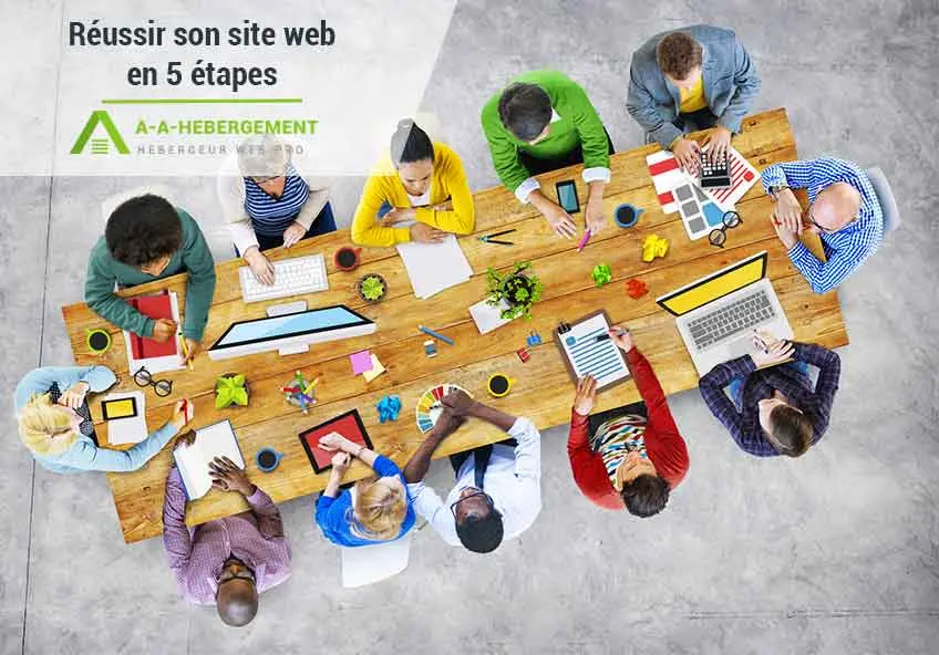 5 étapes clés pour un site web réussi